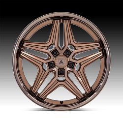 Asanti Black Label ABL46 Duke Platinum Bronze Custom Wheels 3